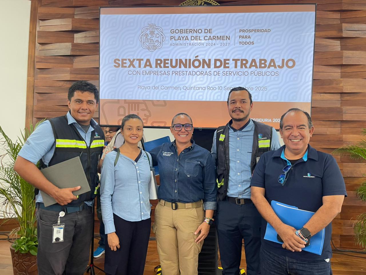 Aguakan presenta 100 por ciento de avance en reportes ante el Ayuntamiento de Playa del Carmen